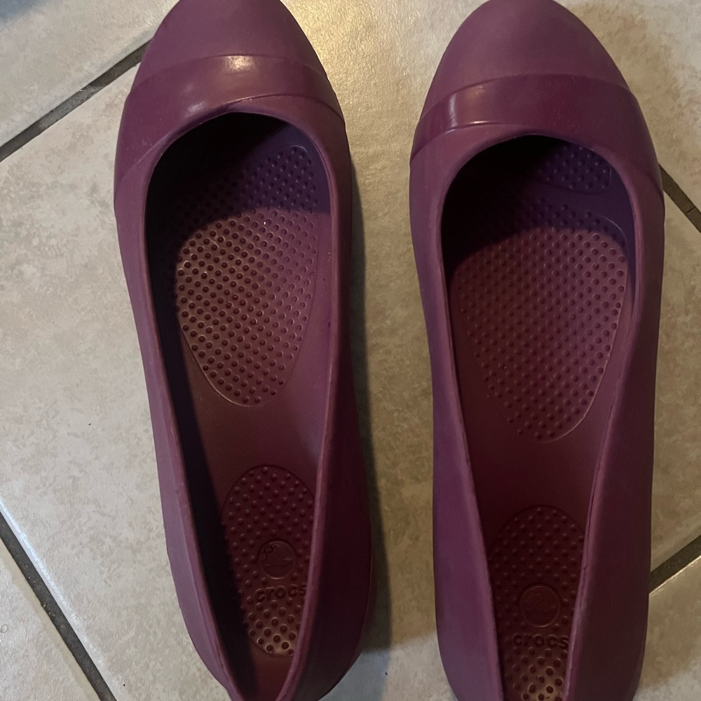 Crocs Women's Purple Flats